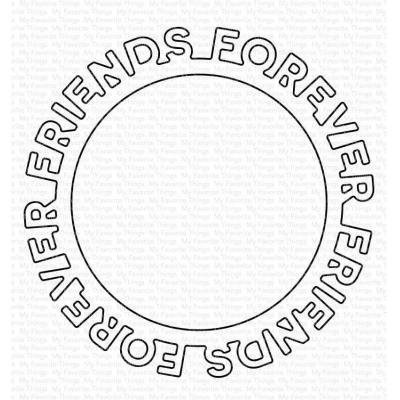 My Favorite Things Die-Namics - Friends Forever Circle Frame